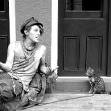 A Boy and his Cat