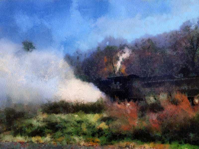 Train And Steam